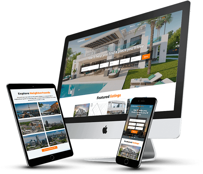 real estate agent web site